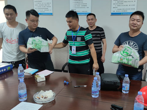 戰(zhàn)酷暑，保安全，梅溪湖建設(shè)開(kāi)展年中大檢查暨送清涼慰問(wèn)活動(dòng)